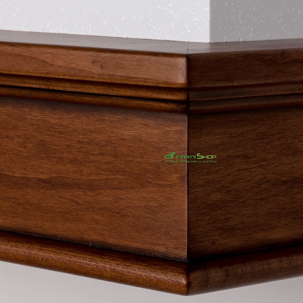 Cappa classica CLASS 60 piastrellabile rustica legno noce scuro motore C52